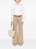 Forte Forte Cotton Wide Leg Trousers