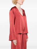 Forte Forte Silk V Necked Blouse