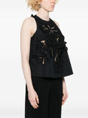 Forte Forte Embroidered Cotton Top