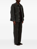 MM6 Maison Margiela glidelås denimjakke