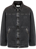 MM6 Maison Margiela glidelås denimjakke