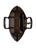Tod's T Timeless Perforated Leather Medium Tote