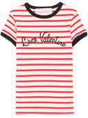 Valentino Chez Valentino Striped T Shirt