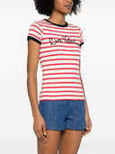 Valentino Chez Valentino Striped T Shirt