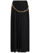 Balenciaga Chain Embellished Pleated Skirt