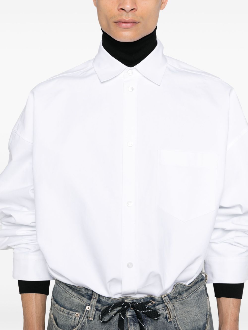 Balenciaga oversized katoenen shirt