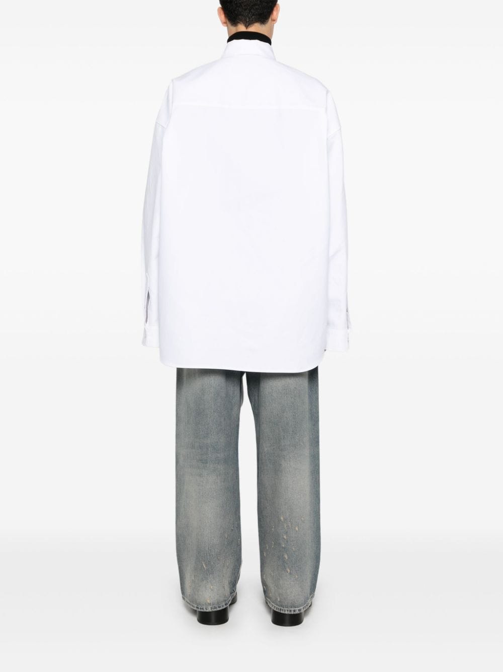Balenciaga oversized katoenen shirt