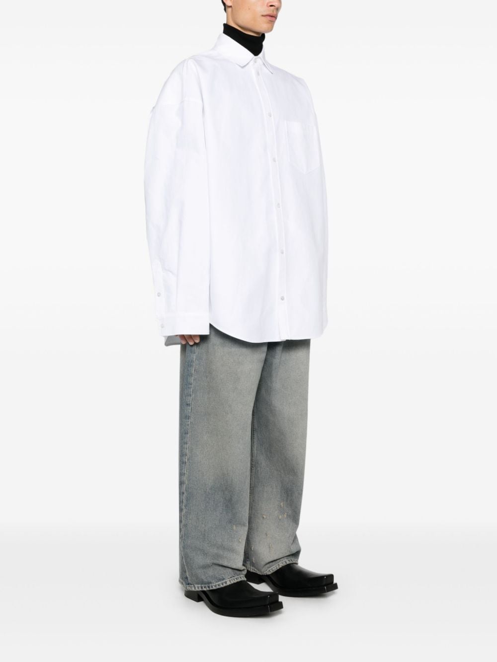 Balenciaga oversized katoenen shirt