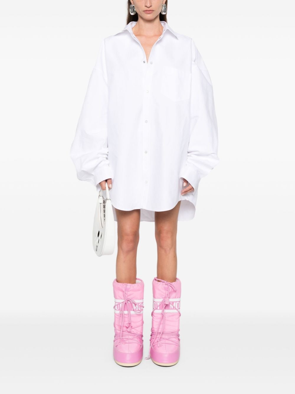 Balenciaga oversized katoenen shirt