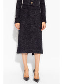 Balenciaga Tweed Midi Rok