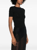 Balenciaga Open Knit Wool Top