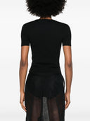 Balenciaga Open Knit Wool Top