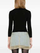 Balenciaga Open Knit Wool Top