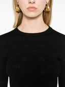 Balenciaga Open Knit Wool Top