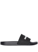 Balenciaga Logo Pool Slides