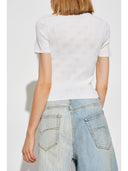 Balenciaga Open Knit Wool Top