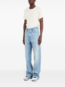 Jeans di cotone in denim Maison Margiela
