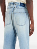 Jeans di cotone in denim Maison Margiela