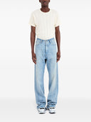 Jeans di cotone in denim Maison Margiela