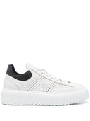 Hogan Pre H Stripes Leather Sneakers