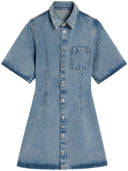 Vestito da camicia di jeans ami paris