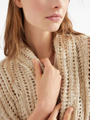 Brunello Cucinelli Linen And Silk Blend Cardigan