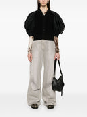 Coton Sacai et Nylon Cardigan