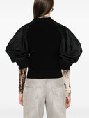 Coton Sacai et Nylon Cardigan