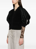Coton Sacai et Nylon Cardigan