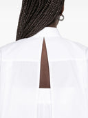 Sacai katoen geplooid shirt
