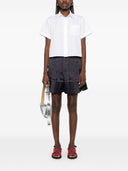 Sacai katoen geplooid shirt