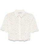 Ermanno Firenze Embroidered Cotton Shirt