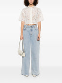 Ermanno Firenze Embroidered Cotton Shirt