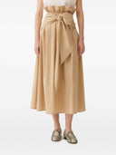 Fabiana Filippi Cotton Blend Long Skirt