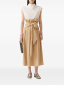 Fabiana Filippi Cotton Blend Long Skirt