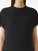 Fabiana Filippi Linen Blend Crewneck Sweater