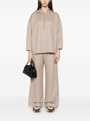 Max Mara Pure Cotton Blend Trousers