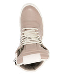 Rick Owens Geobasket Leather Sneakers