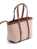 Valentino Garavani Rockstud Canvas Mini Tote