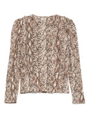 Isabel Marant Zarga Printed Silk Top