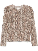 Isabel Marant Zarga Printed Silk Top