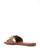 Valentino Garavani V Logo Signature Leather Sandals