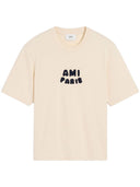 Ami Paris Logo Cotton T Shirt