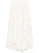 Zimmermann Acacia Cotton Maxi spódnica