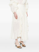 Zimmermann Acacia Cotton Maxi spódnica