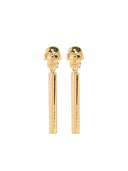 Alexander Mc Queen Skull Bar Earrings