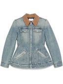 Giacca di jeans svasato di Alexander Mc Queen