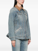 Giacca di jeans svasato di Alexander Mc Queen