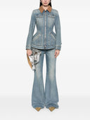 Giacca di jeans svasato di Alexander Mc Queen