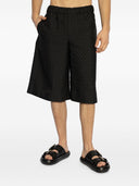 Alexander Mc Queen Skull Stampa Bermuda Shorts
